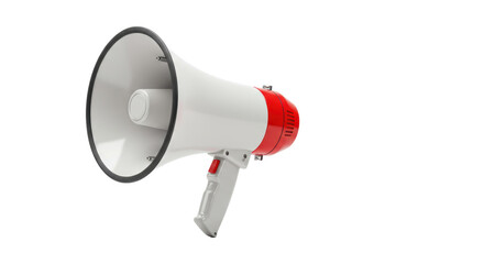 Isolated Megaphone