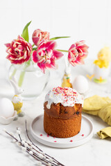 traditional easter cake, easter holiday