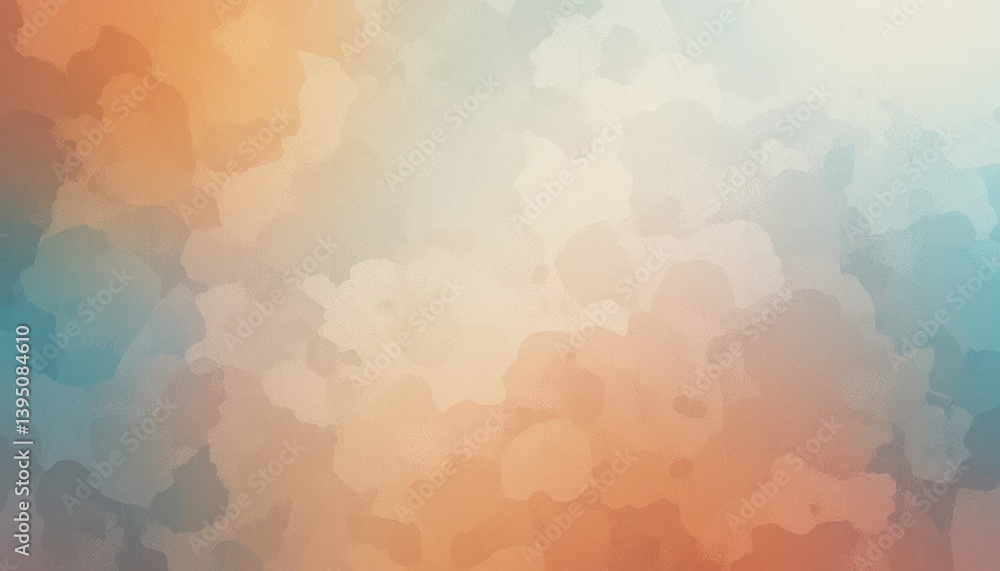 Aufkleber abstract colorful background design digital art creation soft and warm tones artistic environment cr