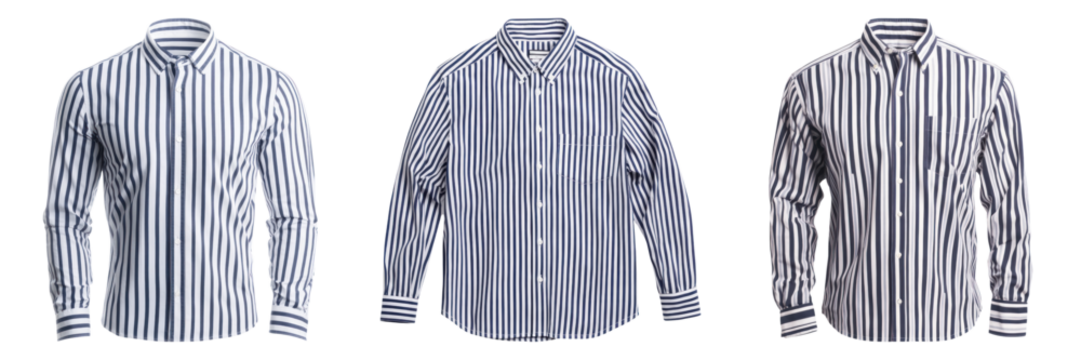 Casual striped long sleeve shirts various designs, perfect for stylish everyday wear. These shirts offer comfort