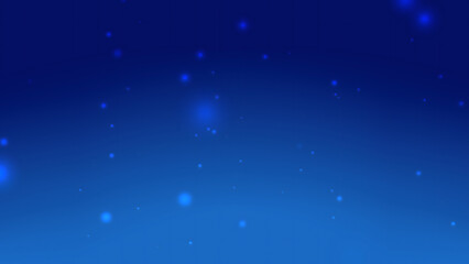 Blue background with scattered white dots