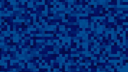 Pattern of blue squares background