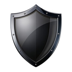 Black Shield: Security Icon