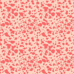 abstract splash red seamless pattern for fabric and background 