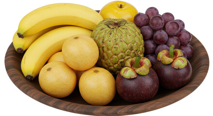 Isolated Fruits plate