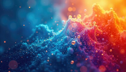 Vivid, unblemished, continuous surface, no visible joins, clear, unblemished