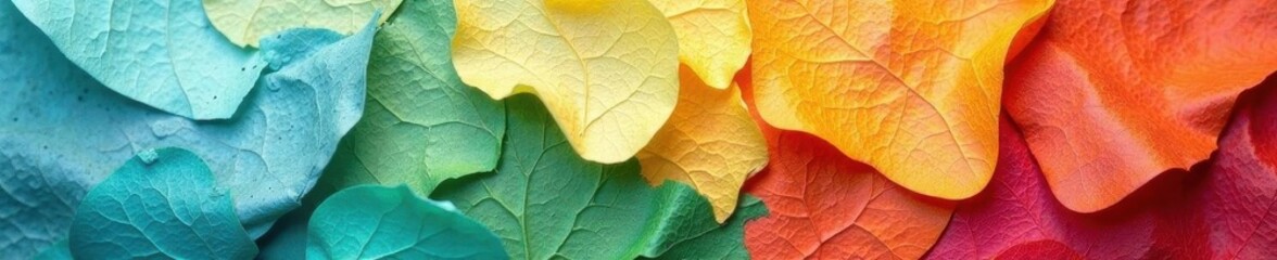 Obraz premium Close-up view of recycled paper, showing fiber detail, handmade, speckled, material