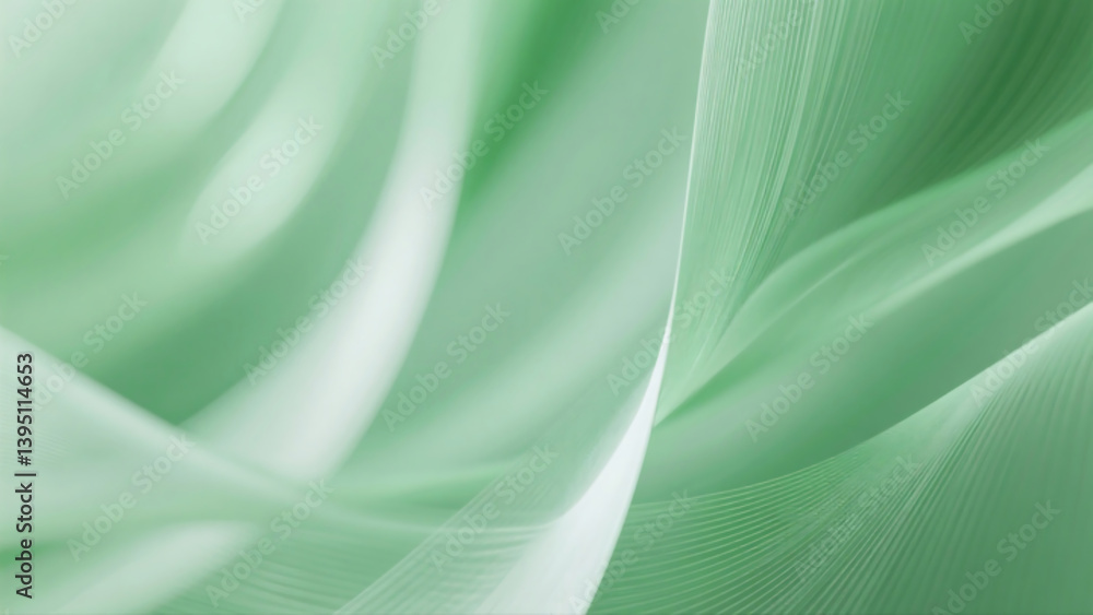 Poster abstract green minimalist background with dynamic geometric patterns and elegant textures for modern