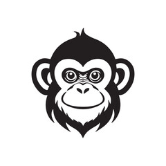 Cartoon cute owl character with big eyes and a happy smile in a fun and playful design