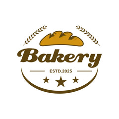 bakery logo design vector illustration