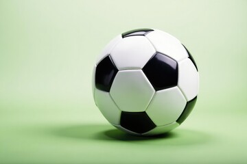 Studio shot, pristine white football, isolated, element, football