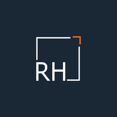 initial monogram logo for Creative with square style design.