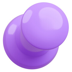 3D背景素材_画鋲_紫