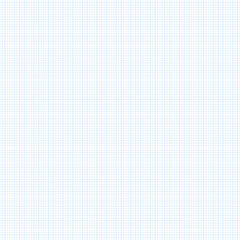 青い罫線の方眼紙ベクター背景：学習とデザインのグリッド - Blue Grid Graph Paper Vector Background: Grid for Learning and Design