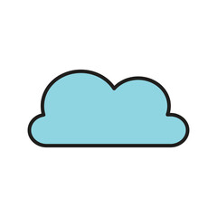 Cloud icon. cloud computing icon. cloud icon isolated PNG transparent. cloud icon in blue icon. cloud icon isolated PNG transparent.
