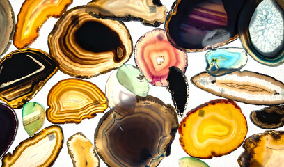 agate mineral texture