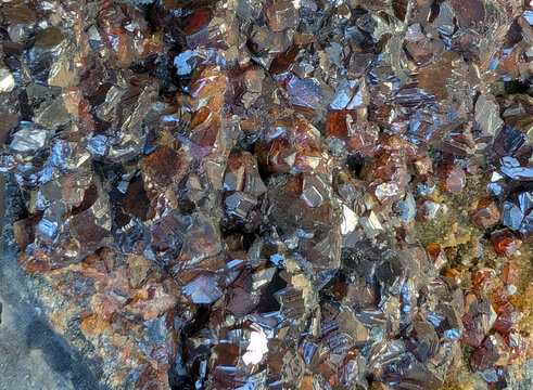 sfalerite mineral texture