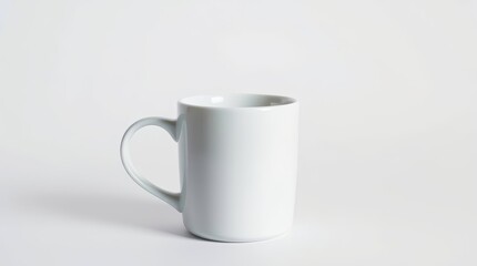 Obraz premium c Steaming White Mug Illustration 