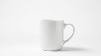 Obraz premium c Steaming White Mug Illustration 