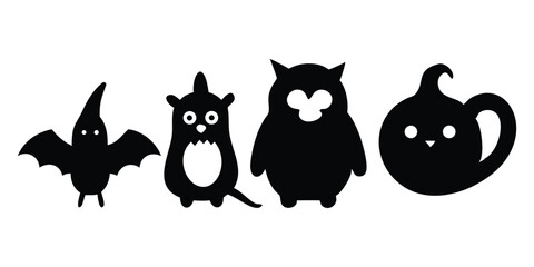 black and white cartoon illustration of a cat