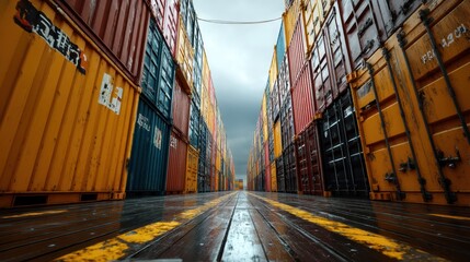 Shipping cargo containers