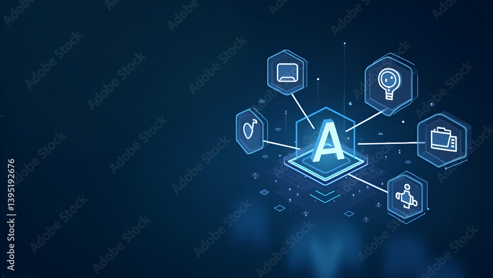 Poster revolutionizing photo stock: ai-powered recommendation systems for seamless digital personalization 