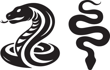 Serpent Sovereign – Tattoo-Ready Cobra Design
Coiled and alert, this king cobra silhouette is made for designs that need a blend of elegance, power, and primal instinct.