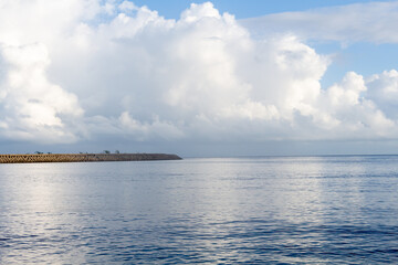 sea and clouds
