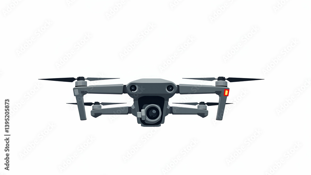 Poster revolutionary drone mapping technology: advanced aerial sensors & real-time data for stunning geospa
