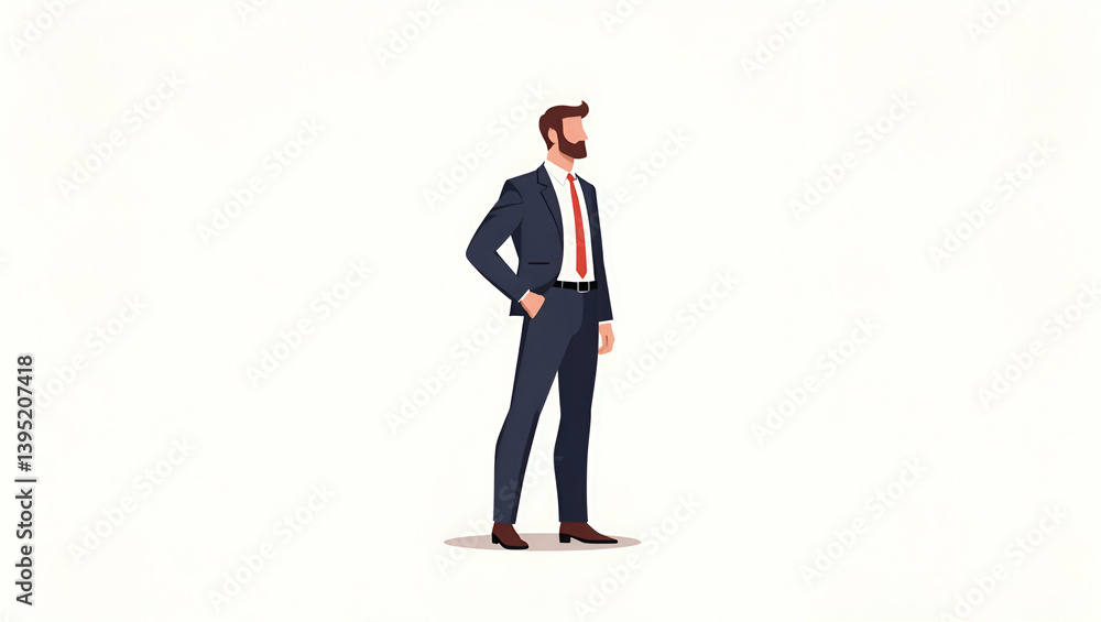 Poster flat enhance photo stock assets by integrating ai powered future innovation techniques that drive ad