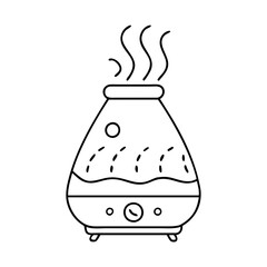 aromatherapy diffuser icon, aromatherapy diffuser vector illustration-simple illustration of aromatherapy diffuser, perfect for aromatherapy diffuser logos and icons