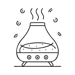 aromatherapy diffuser icon, aromatherapy diffuser vector illustration-simple illustration of aromatherapy diffuser, perfect for aromatherapy diffuser logos and icons