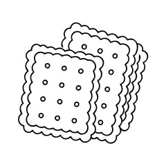 biscuit icon, biscuit vector illustration-simple illustration of biscuit, perfect for biscuit logos and icons