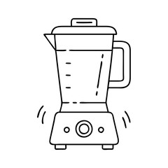 blender icon, blender vector illustration-simple illustration of blender, perfect for blender logos and icons