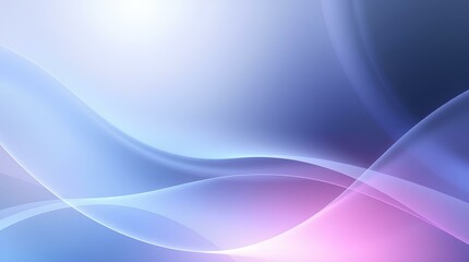 Elegant Pastel Waves of Light in Abstract Formation