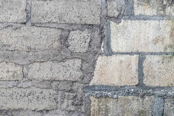 Textured Brick Wall Close-Up