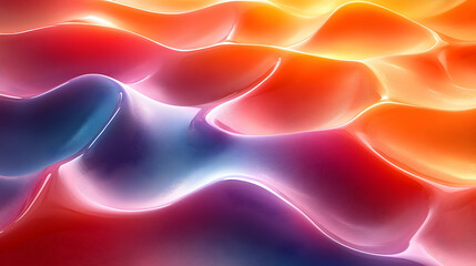 Obraz premium Abstract colorful wavy background