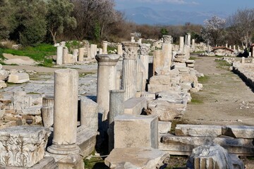 Ancient city of Stratonikeia in Yatagan Turkey