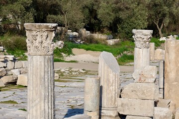 Ancient city of Stratonikeia in Yatagan Turkey