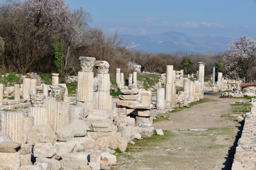 Ancient city of Stratonikeia in Yatagan Turkey