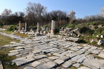 Ancient city of Stratonikeia in Yatagan Turkey