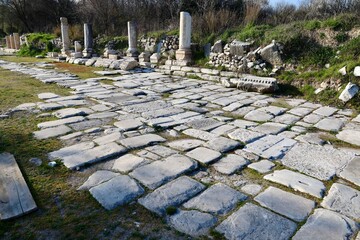 Ancient city of Stratonikeia in Yatagan Turkey