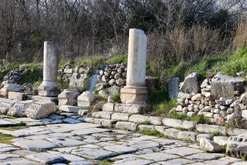 Ancient city of Stratonikeia in Yatagan Turkey