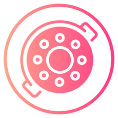 dental light gradient icon