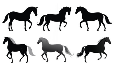Hoarse Silhouette Vector Illustration Perfect for T Shirts Prints and Digital Projects
