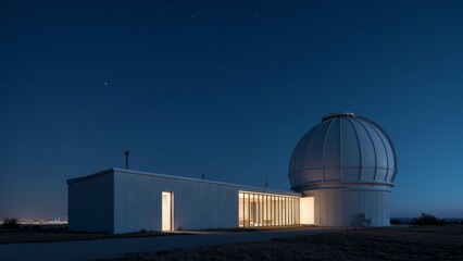 Observatory under the Starry Sky