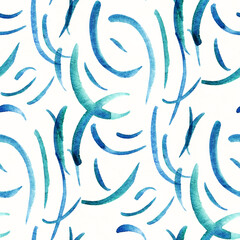 seamless pattern with watercolor spots