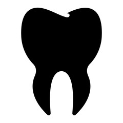 teeth glyph icon
