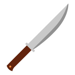 knife vector on white background