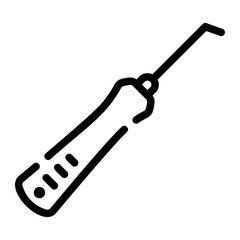 dental probe line icon